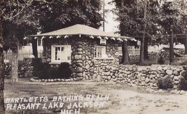 Bartletts Bathing Beach Pleasant Lake